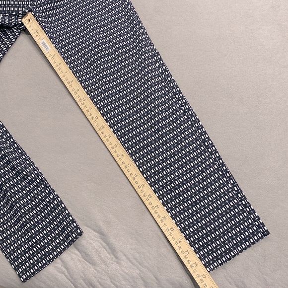 NWT Jules and Leopold Pull On Slim Crop Leg Ankle Length Graphic Pants Size S !! - Picture 12 of 13